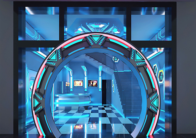 電競主題酒店裝修效果圖 src=