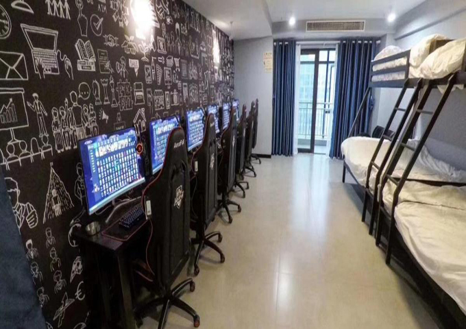 電競主題酒店裝修效果圖 src=