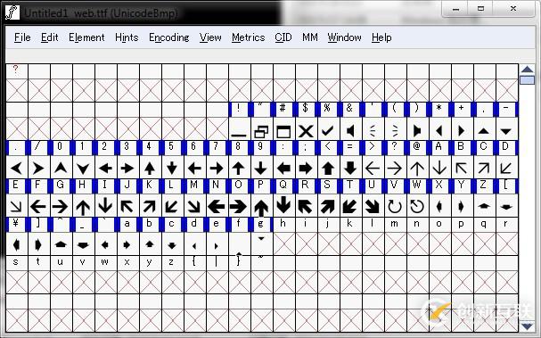 怎么用@font-face實現網頁特殊字符