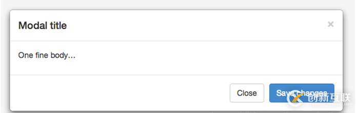 Bootstrap中模態彈出框的示例分析