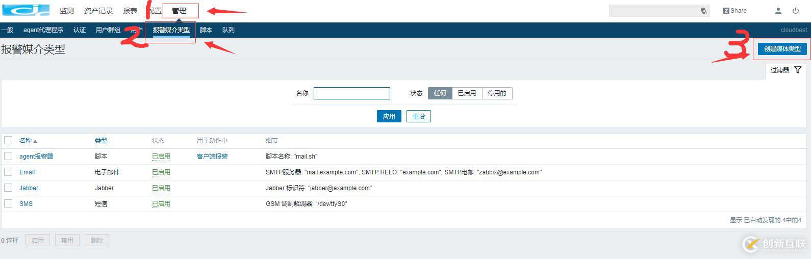 zabbix4.0配置郵件報警詳細過程(帶圖)