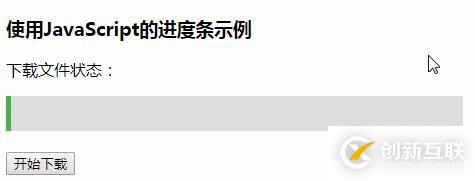 js創(chuàng)建動態(tài)加載進度條的方法