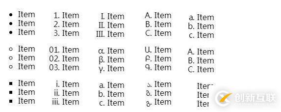 css設置列表樣式的實現方法