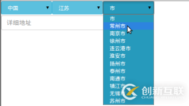 Angularjs自定義指令如何實現三級聯動選擇地理位置