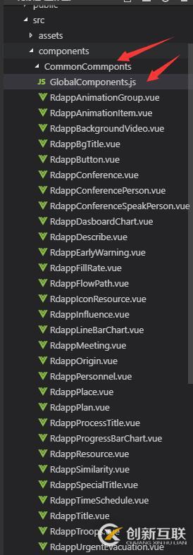 Vue中怎么全局注冊組件并引用