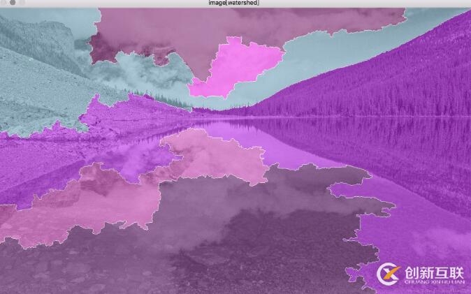 Opencv如何實現分水嶺算法