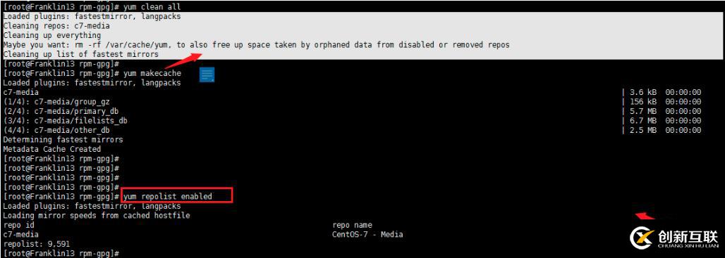 Centos 6和7上yum倉庫的創建和應用-第4周