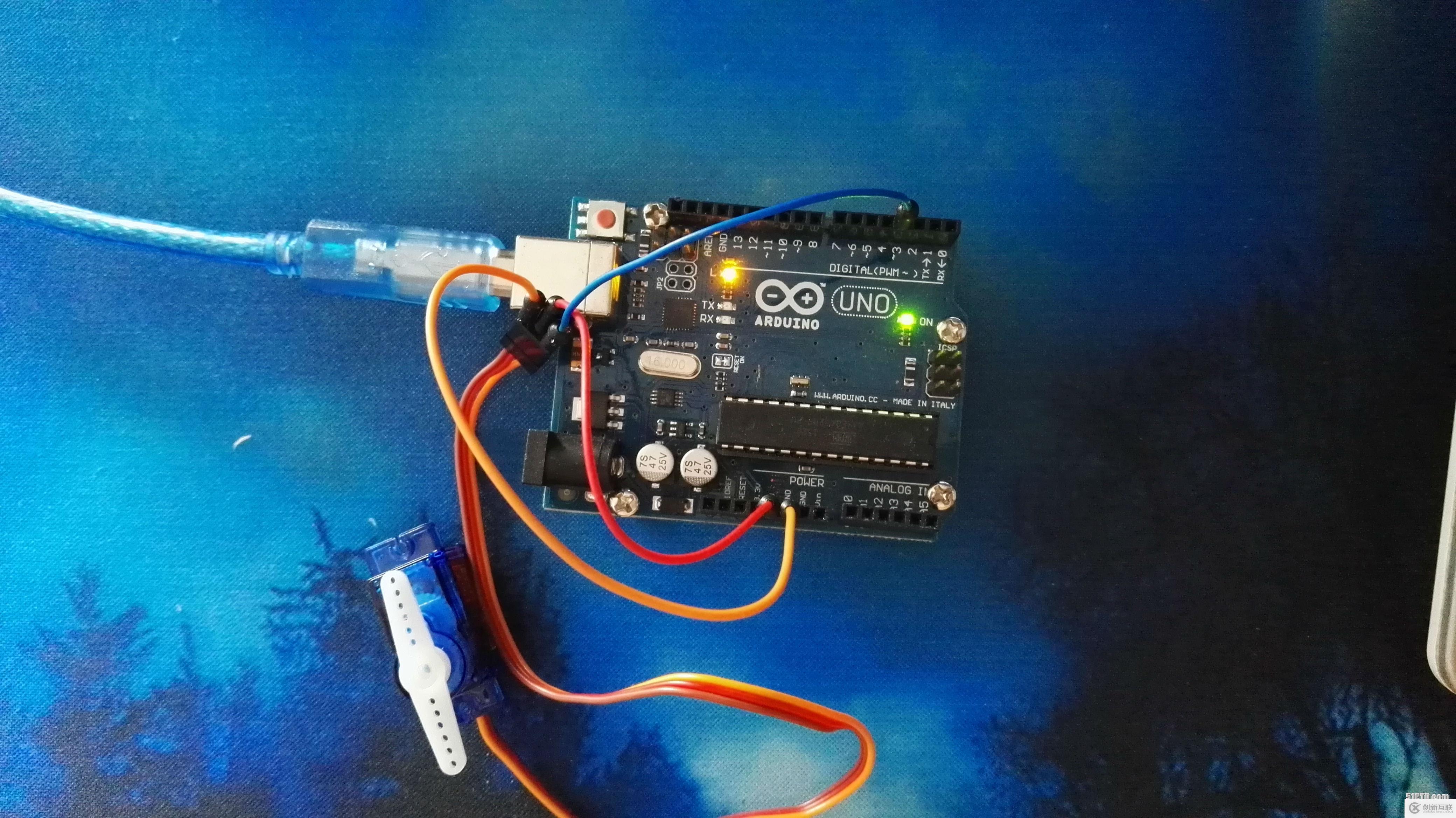 C#串口控制舵機、arduino源碼 及C#源碼及界面