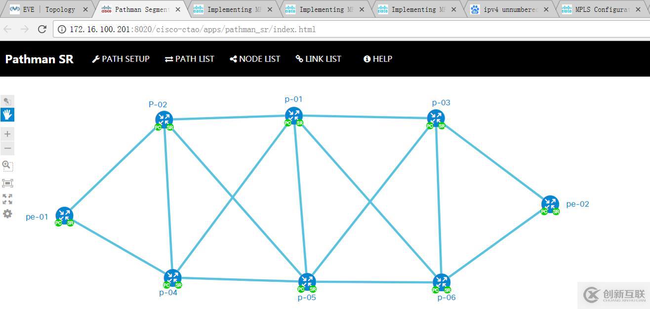 EVE-NG之OpenDayLight控制MPSL實(shí)驗(yàn)
