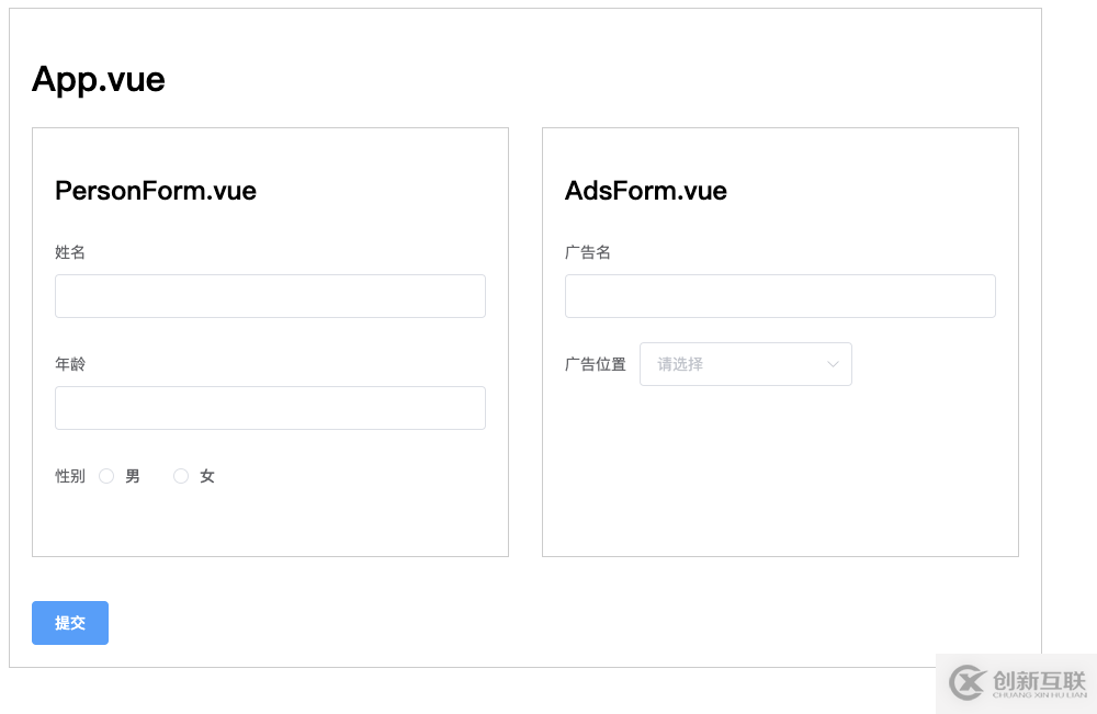 ElementUI多個子組件表單的校驗管理實現