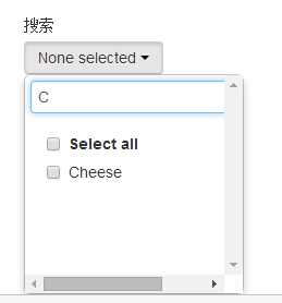 bootstrap中如何實現multiselect下拉列表功能