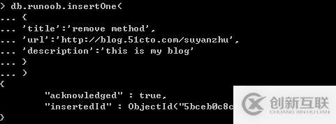 MongoDB數據刪除的命令