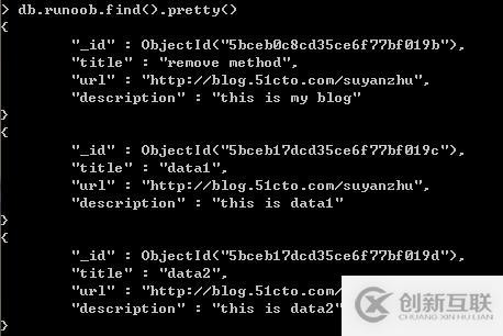 MongoDB數據刪除的命令