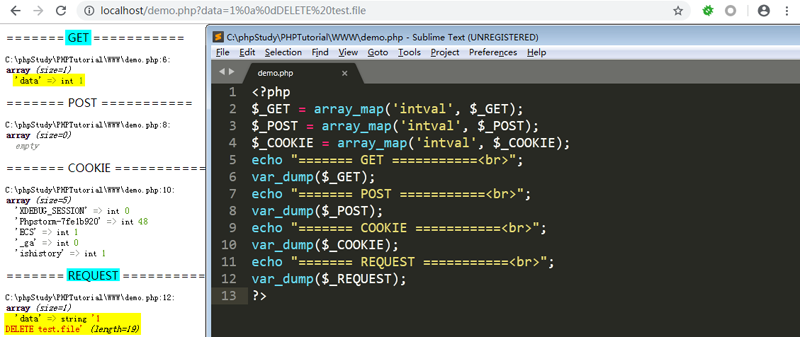如何深入理解$_REQUESTS數組