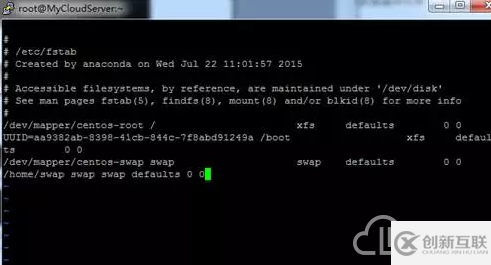 Centos7中如何實現添加、刪除Swap交換分區方法