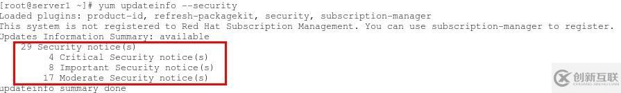 RH413 UNIT 1 TRACKING SECURITY UPDATES