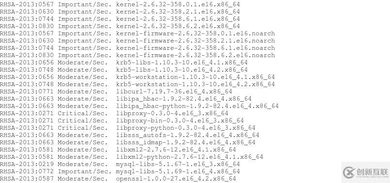 RH413 UNIT 1 TRACKING SECURITY UPDATES