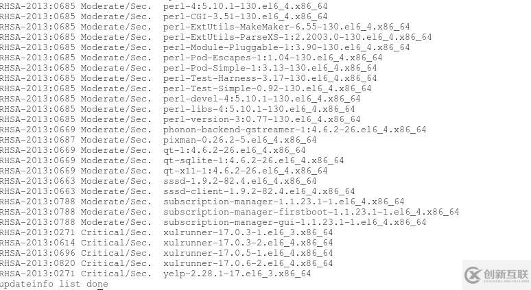 RH413 UNIT 1 TRACKING SECURITY UPDATES