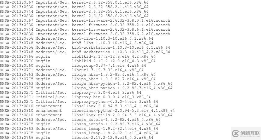 RH413 UNIT 1 TRACKING SECURITY UPDATES