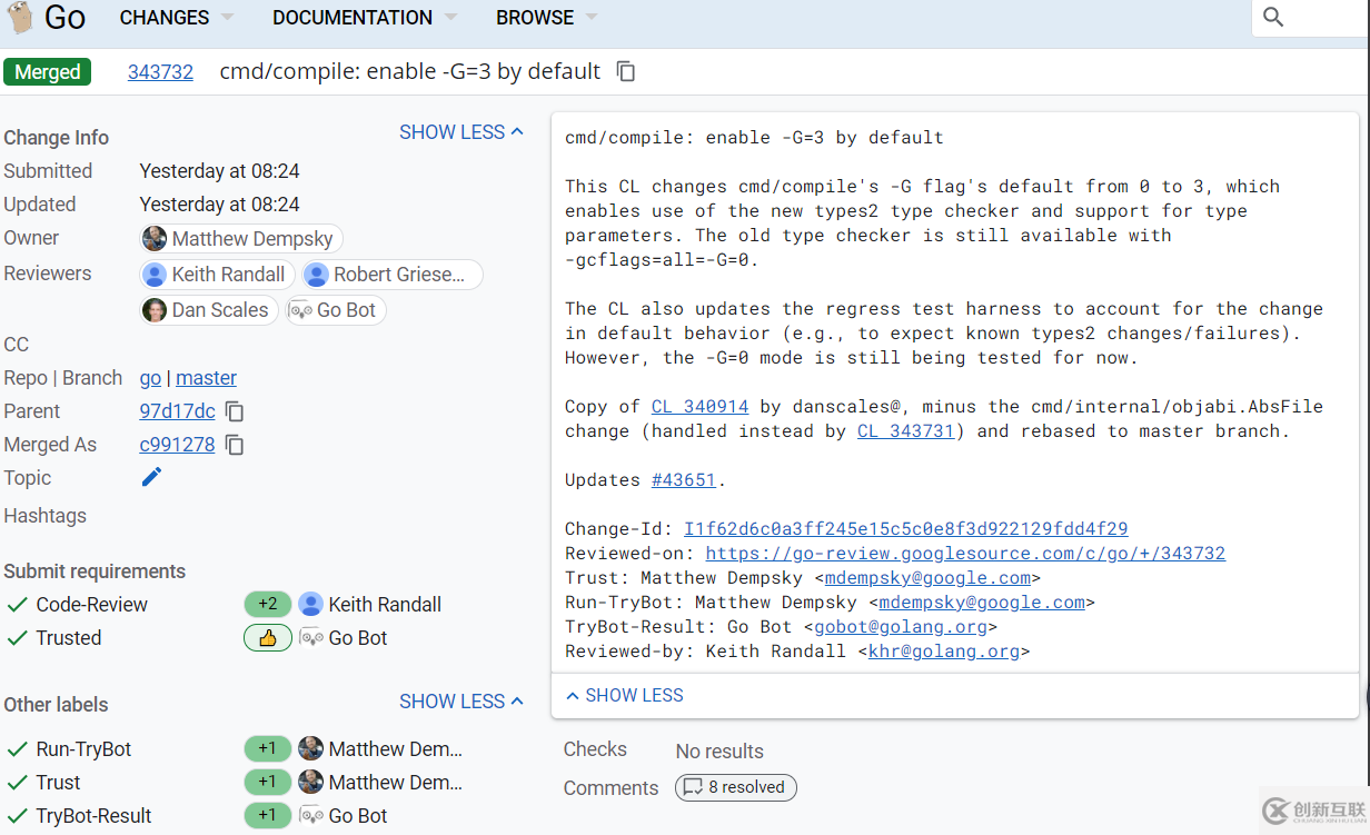 Go語言默認啟用的示例分析