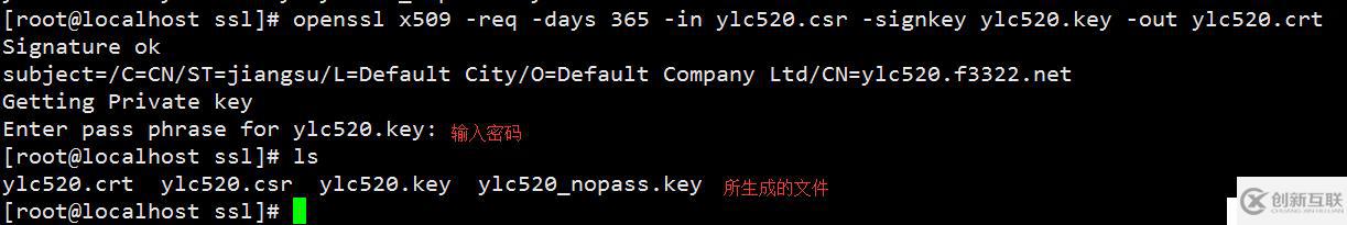 nginx 自建證書以https 訪問