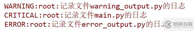 Python中精選的logging模塊是什么