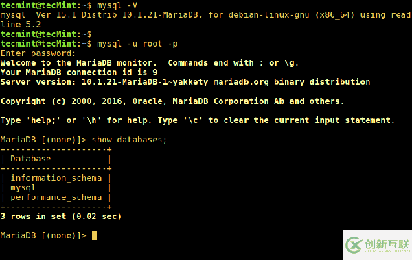 怎么在Debian和Ubuntu上安裝MariaDB 10