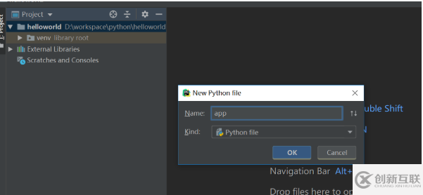 pycharm創建項目的方法