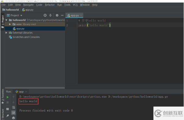 pycharm創建項目的方法