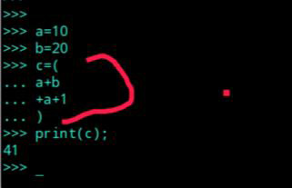 python實現換行寫代碼的方法