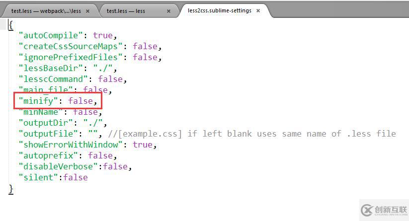 sublime將less轉換成css