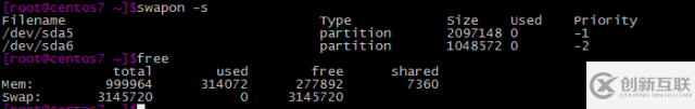 Linux swap分區的擴展方法