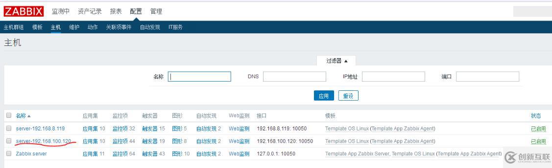 基于rhel7.2的Zabbix平臺搭建和部署(四)